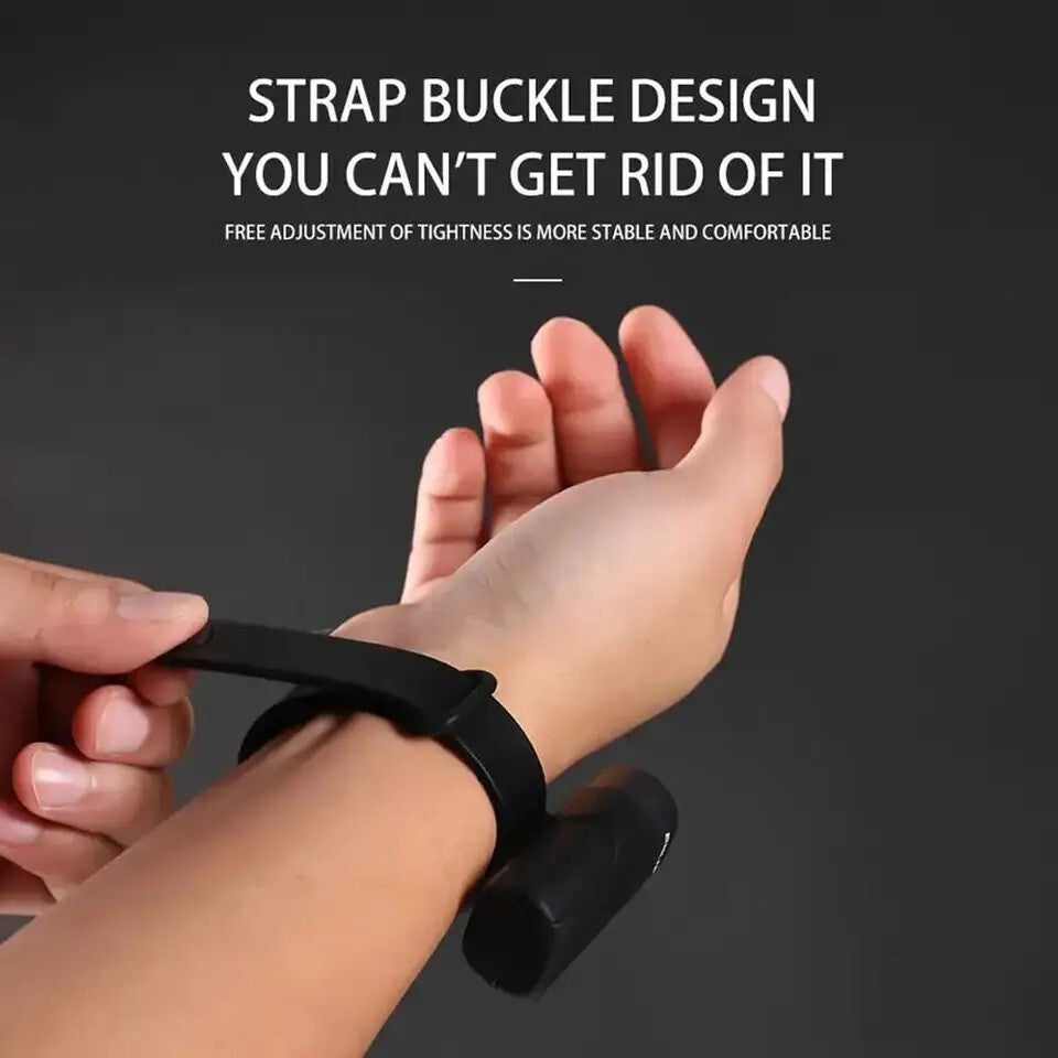 USB Rechargeable Waterproof Wrist Light with Adjustable Strap for Outdoor Activities