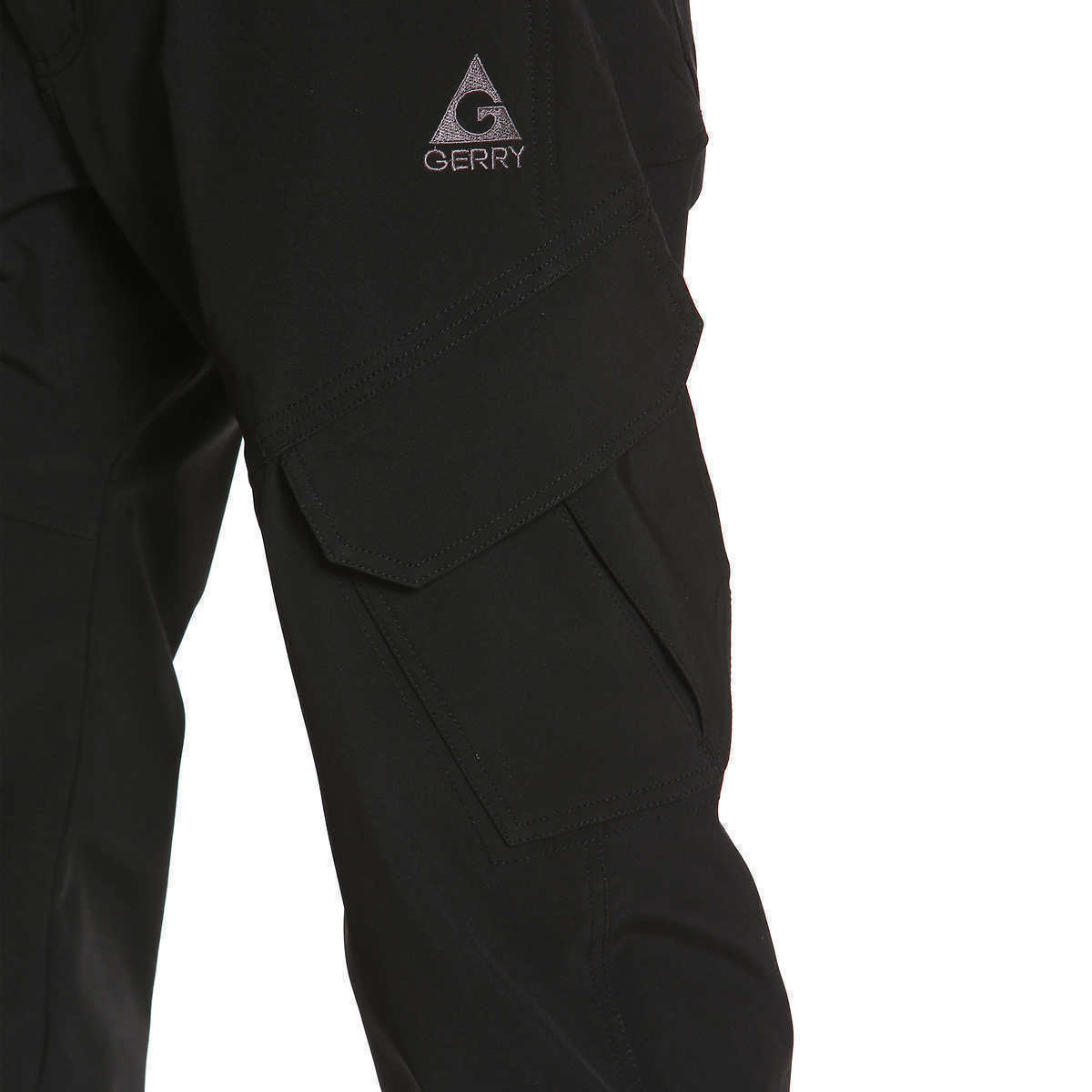 Men's Ski Snow Pants with 4-Way Stretch and Warm Fleece Lining