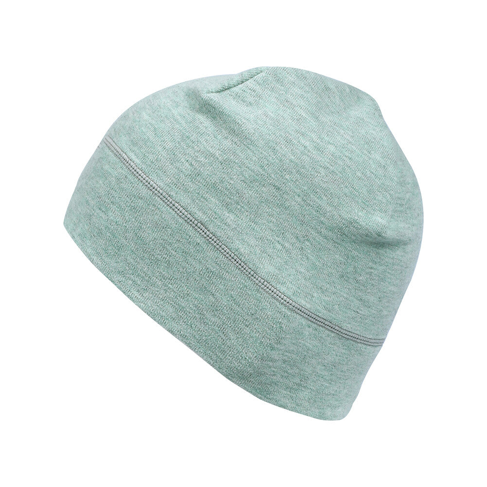 Men's Windproof Thermal Fleece Beanie Hat - Winter Skull Cap for Sports & Outdoor Activities