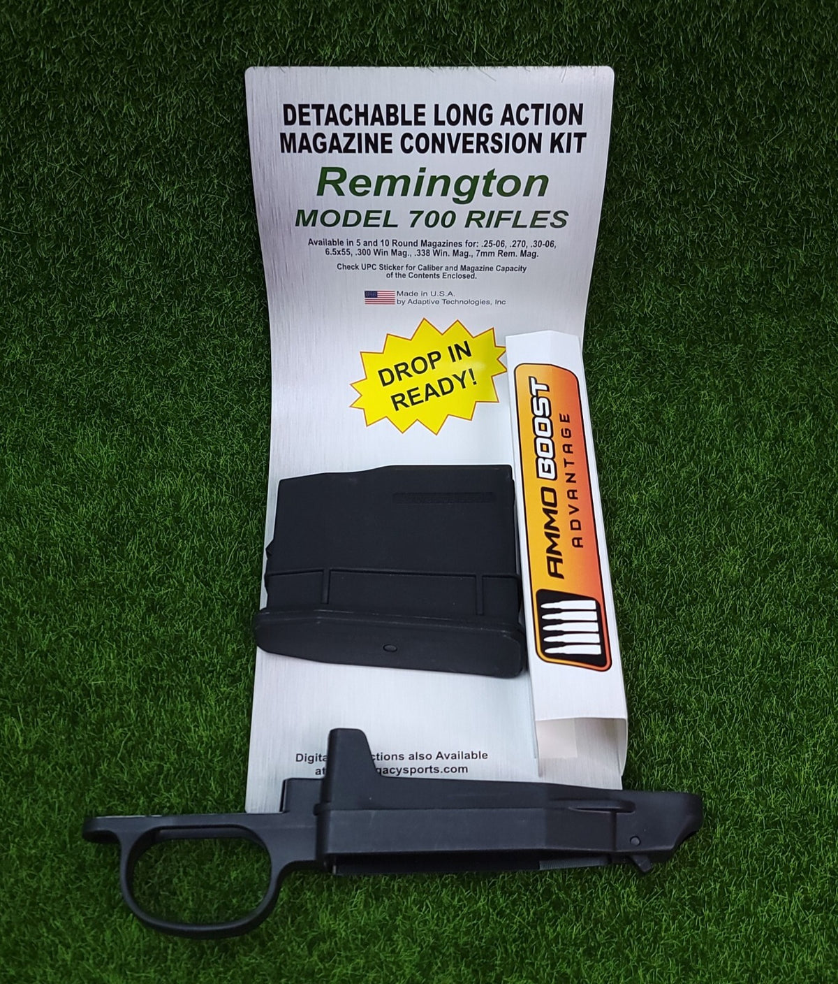 Remington 700 Detachable Magazine Kit for Long Action Rifles - Black Polymer, 5 Rounds