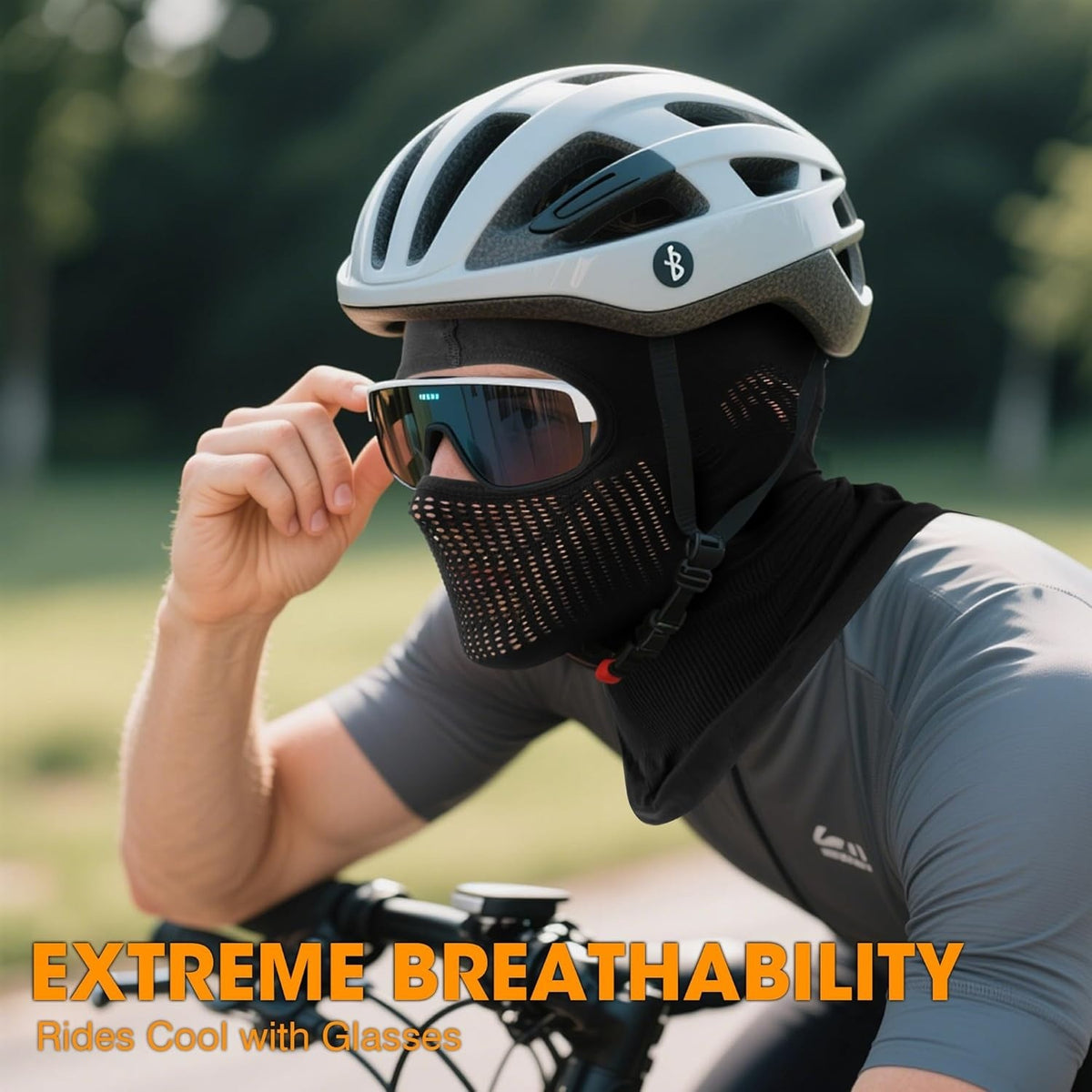 Breathable Balaclava Face Mask UV Protection Hood for Cycling Ski Motorcycling