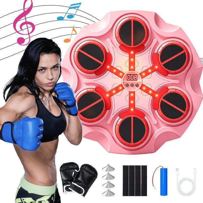Wall-Mounted Boxing Punching Bag for Martial Arts Training