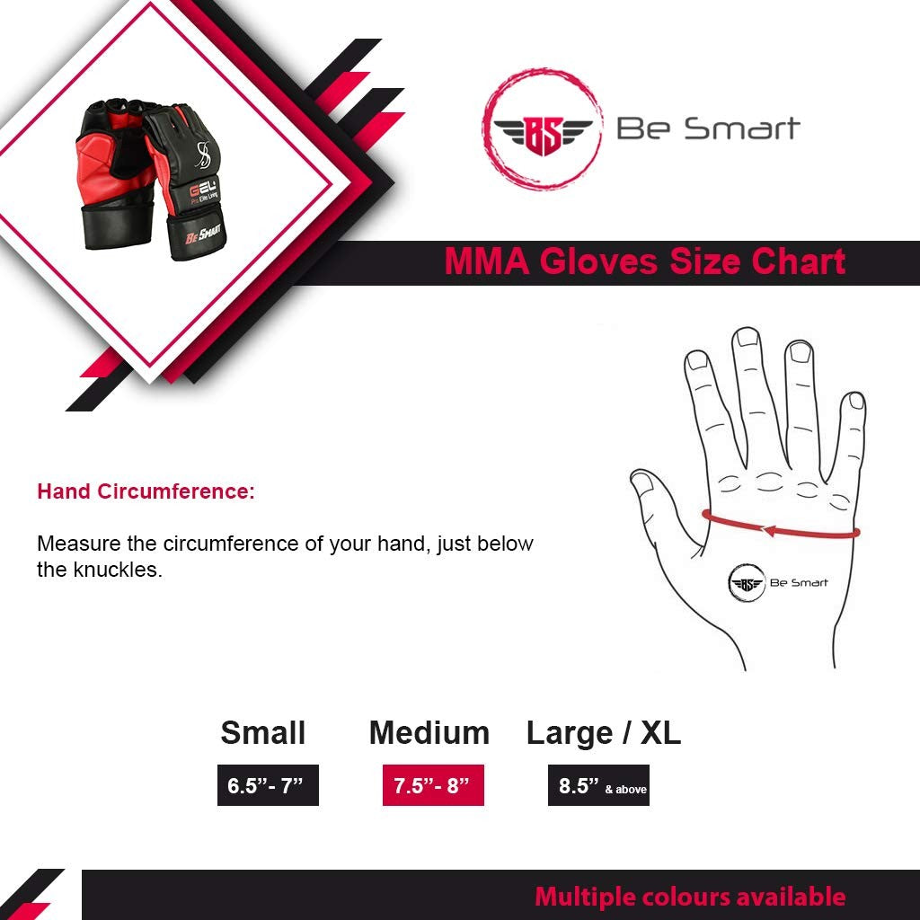MMA Gloves Kickboxing Sparring Training Equipment - Durable Synthetic Leather