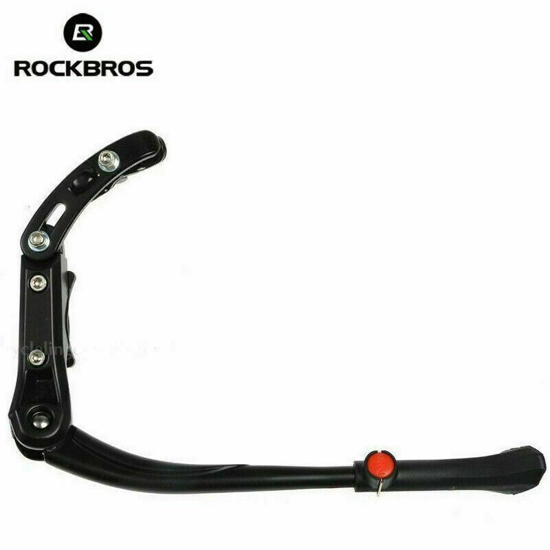 Adjustable Bike Kickstand for 24-29 Inch Bicycles Alloy Black