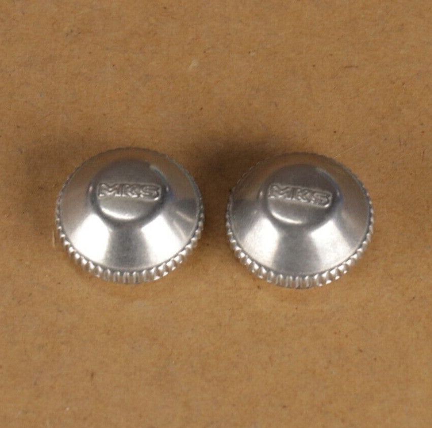 Set of 2 Aluminum Bicycle Pedal Dust Caps for Vintage Campagnolo & Shimano Pedals