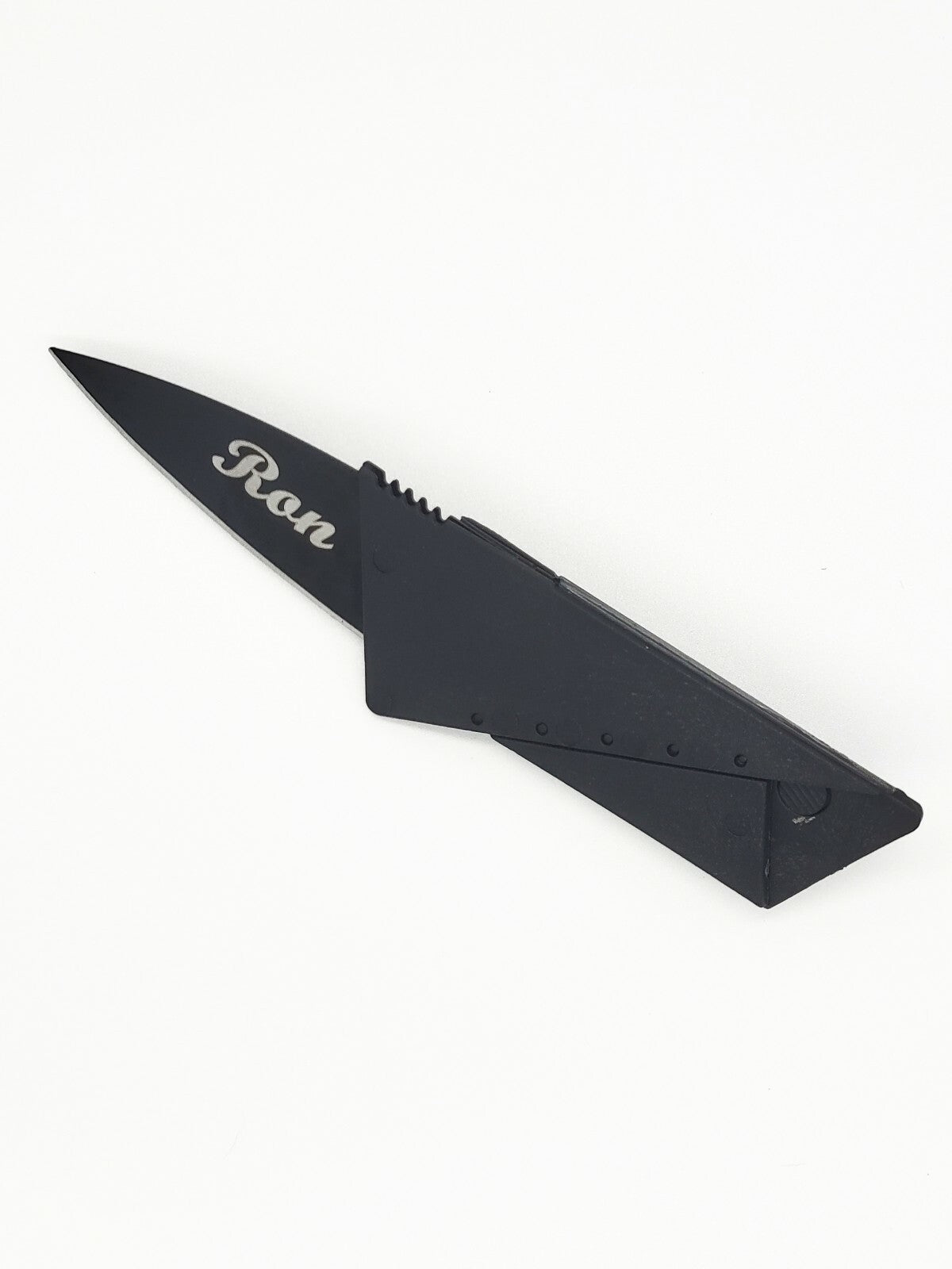 Personalized Credit Card Knife - Engraved Survival & Everyday Tool