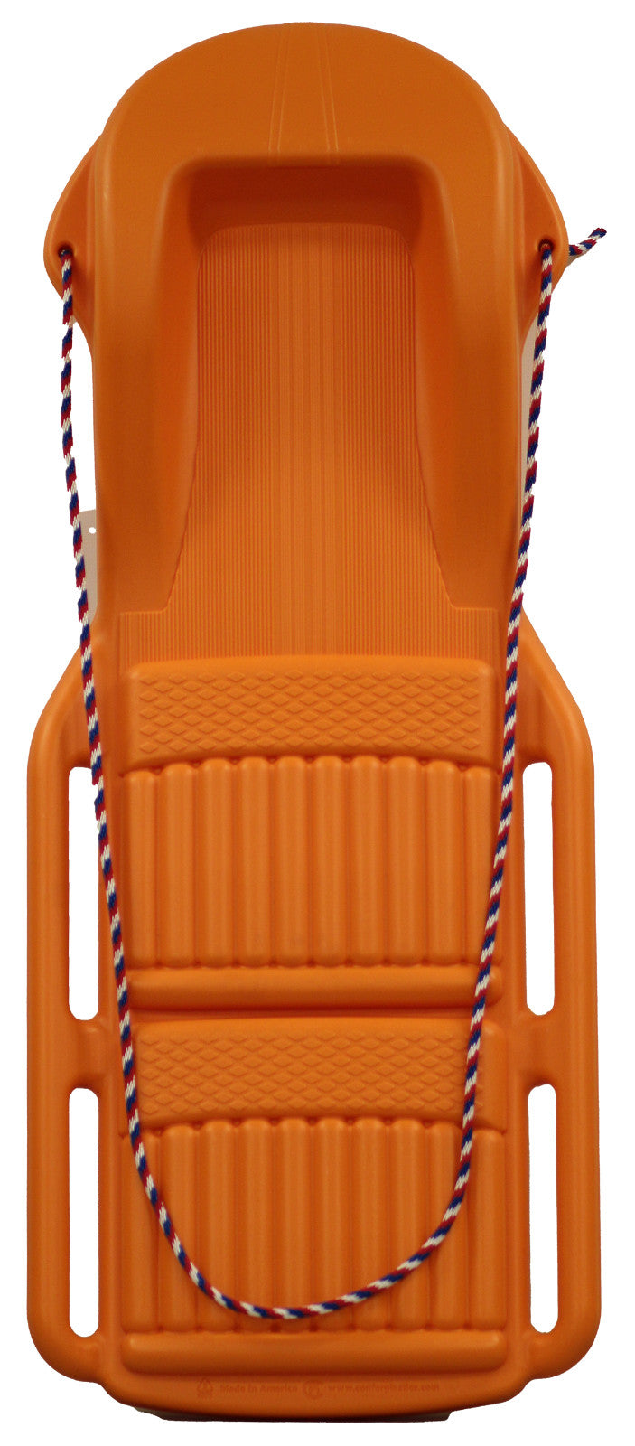 Retro Snow Sled for Winter Recreation Durable Outdoor Toy