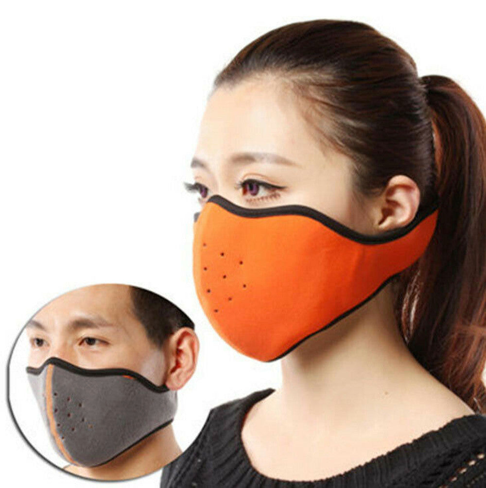 Winter Windproof Half Face Mask for Men Women Skiing Cycling Running
