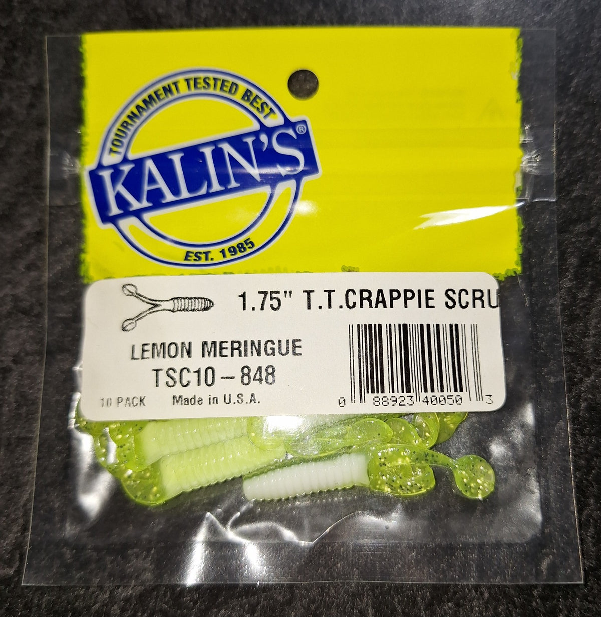 Crappie Fishing Bait - 1-3/4 Inch Soft Plastic Grubs in Multiple Colors - 20 Pack