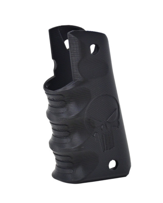 Pistol Grip 1911 Handgun Handles Punisher Black 20mm for Colt & Clones