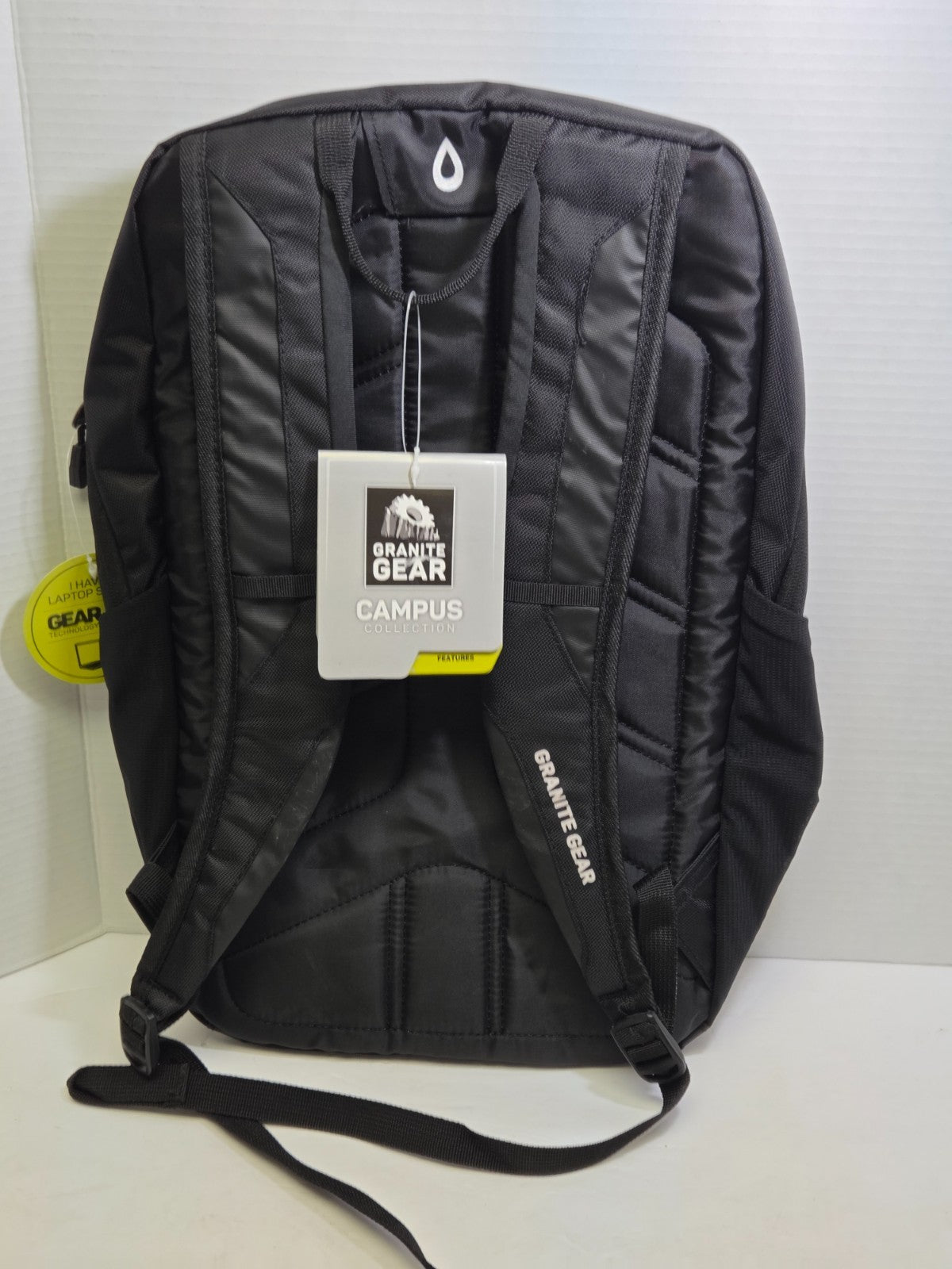 Water-Resistant Laptop Backpack 27L with Multiple Compartments and Hydration Pockets