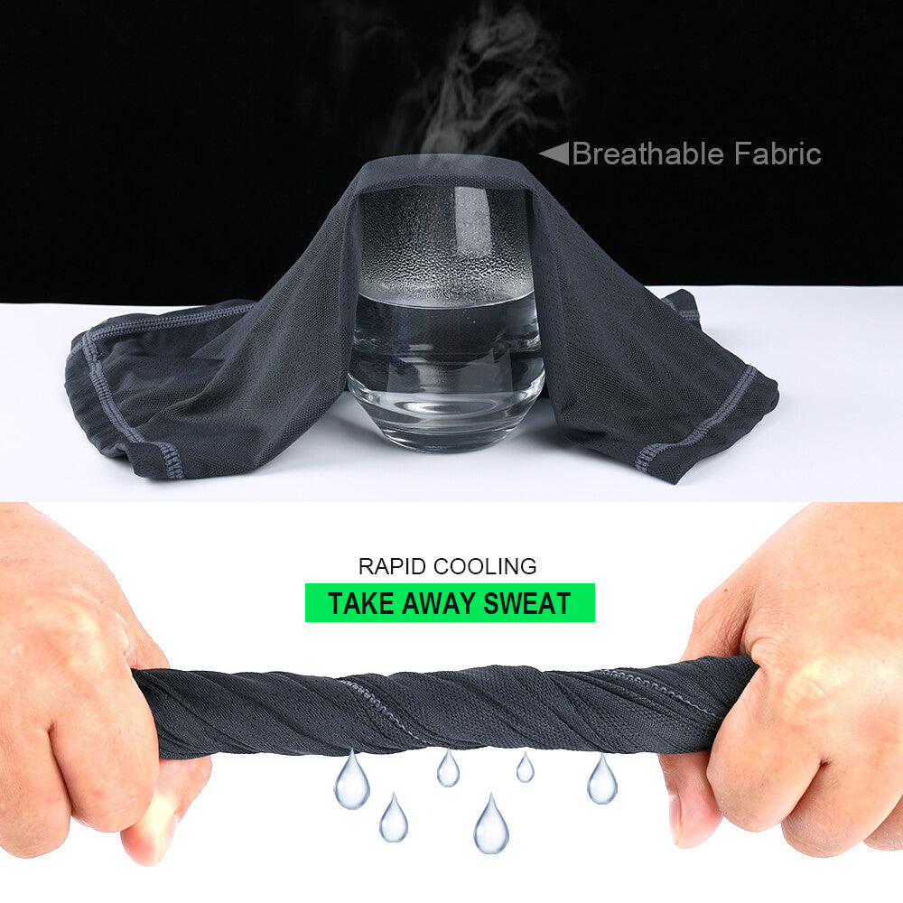 Breathable Cooling Neck Gaiter UV Face Mask Multi-Use Sun Protection Scarf