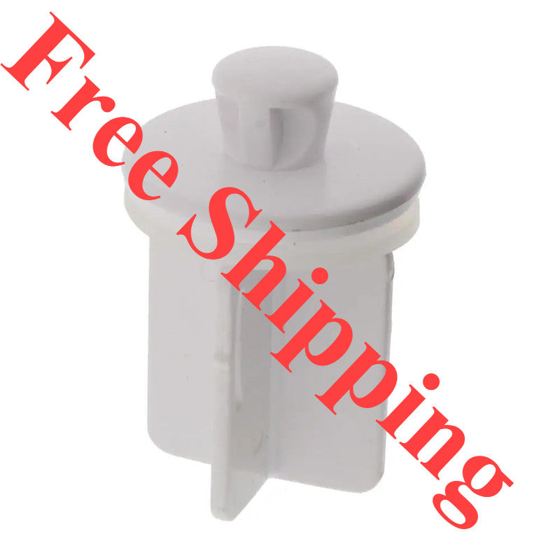 RV Universal Sink Stopper Drain Plug - White, 1-1/4 Inch