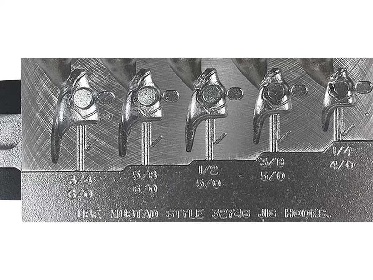 Fishing Swimbait Jighead Mold for Custom Lures - 1/4 to 3/4 oz