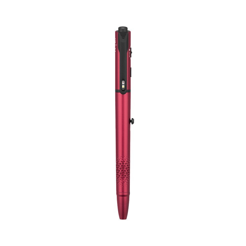 Multipurpose Pen Light with Green Laser and 120 Lumens - Olight OPen 3 Wine Red