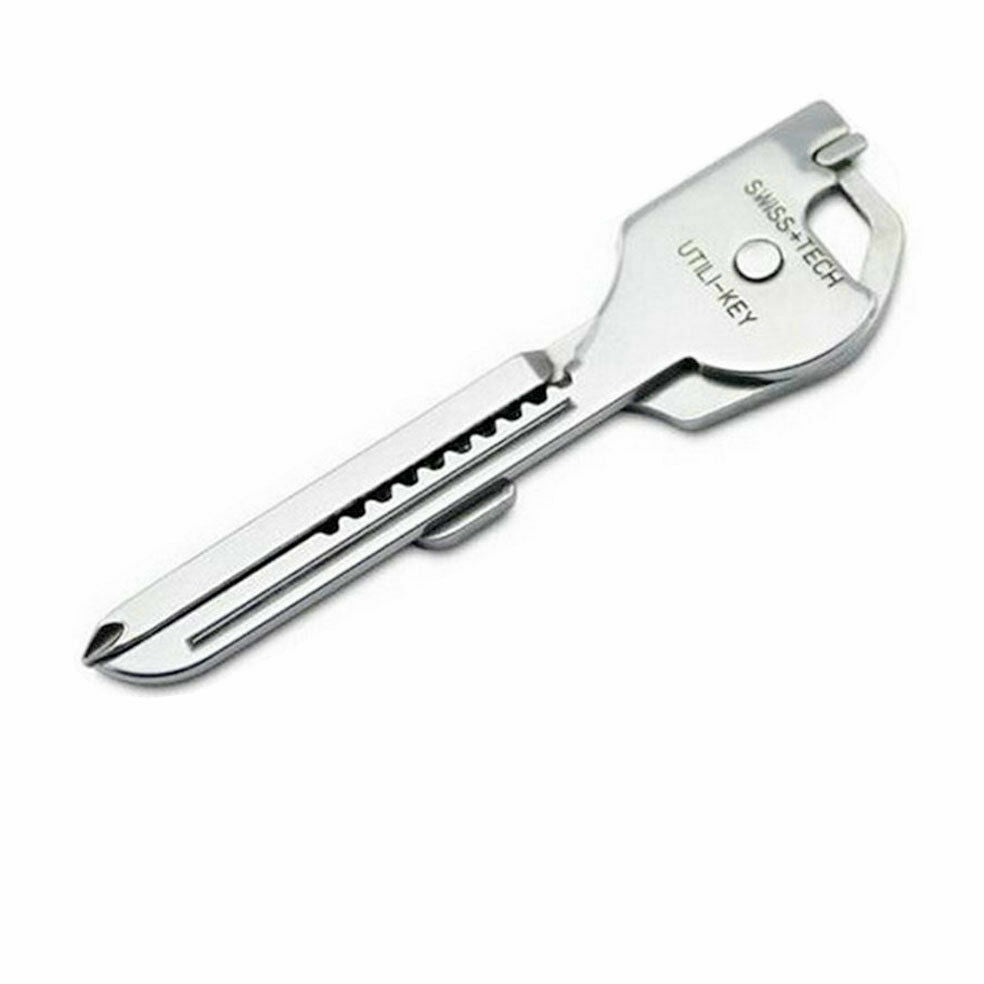 Multi-Function Keychain Screwdriver Tool with Bottle Opener and Knife