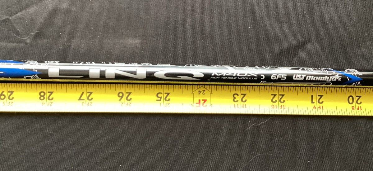 Golf Driver Shaft Uncut 46 Inch X Flex Blue M40X Linq UST Mamiya