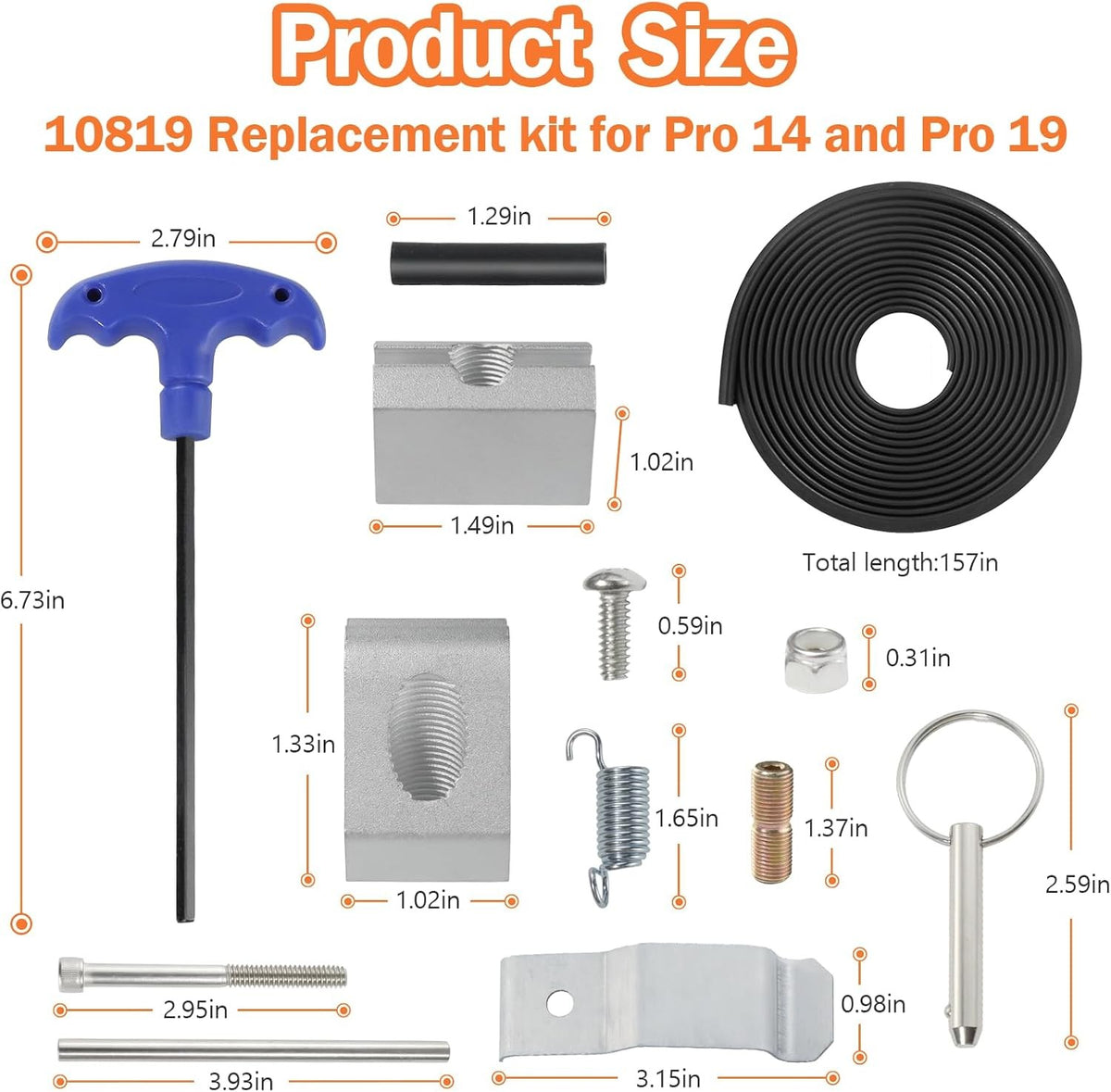 Brake Tune Up Kit for Tapco Pro 14, Pro 19 & Pro II Siding Brakes