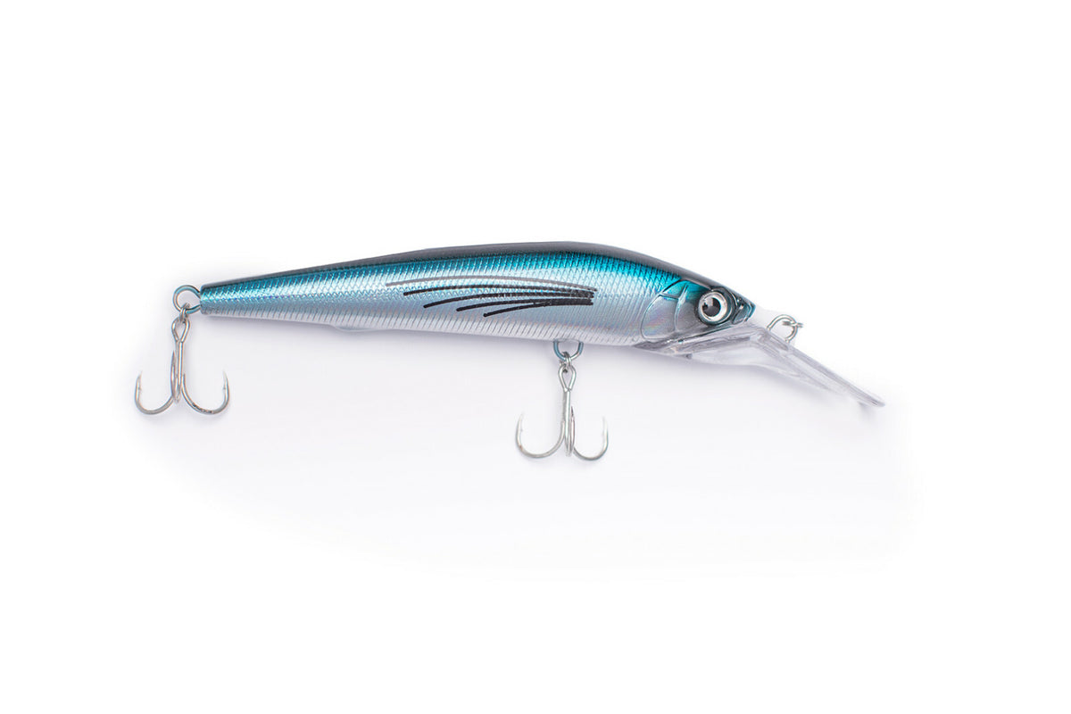 Saltwater Deep Diver Trolling Fishing Lure - Wobbler for Tuna & Wahoo