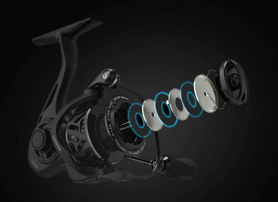 KastKing Zephyr Spinning Reel 7+1 Stainless Steel Ball Bearings Saltwater Freshwater