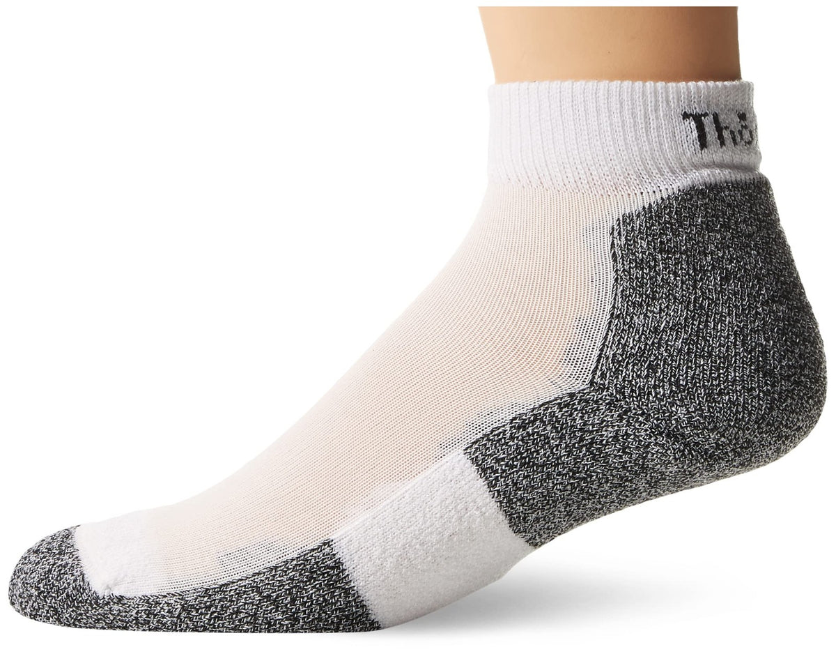 Men's Running Crew Socks with Light Padding and Moisture-Wicking Technology