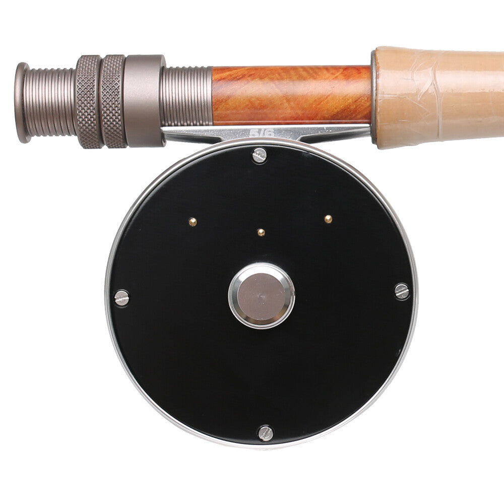 Fly Fishing Reel with Adjustable Handle - Compatible with 3/4wt, 5/6wt, 7/9wt Lines