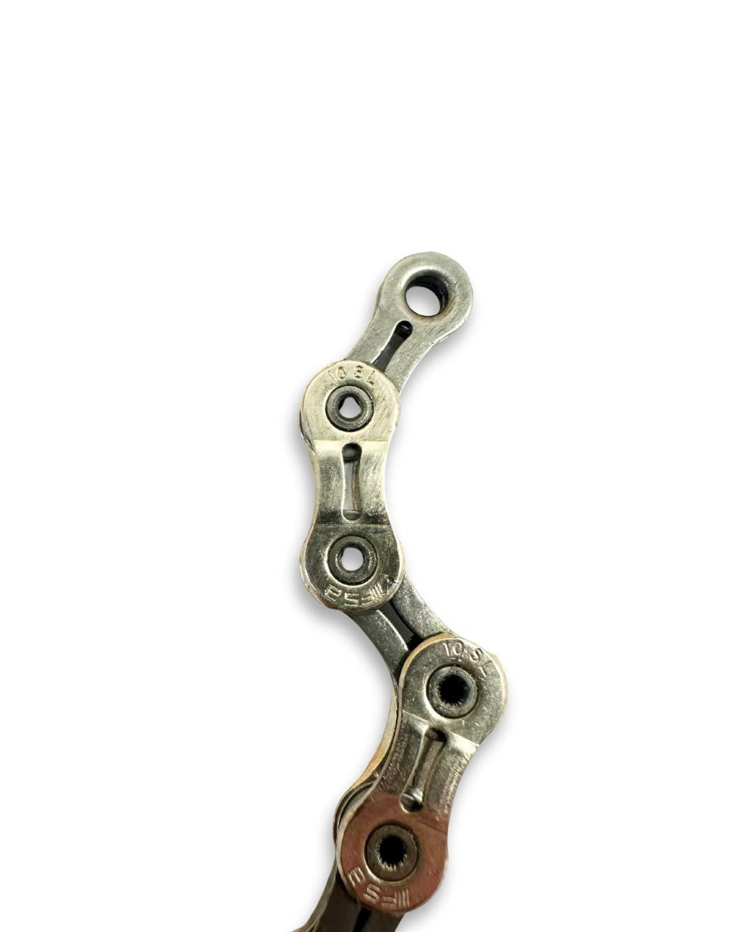 10-Speed Bike Chain 116 Links Nickel Plated for Shimano SRAM Campagnolo
