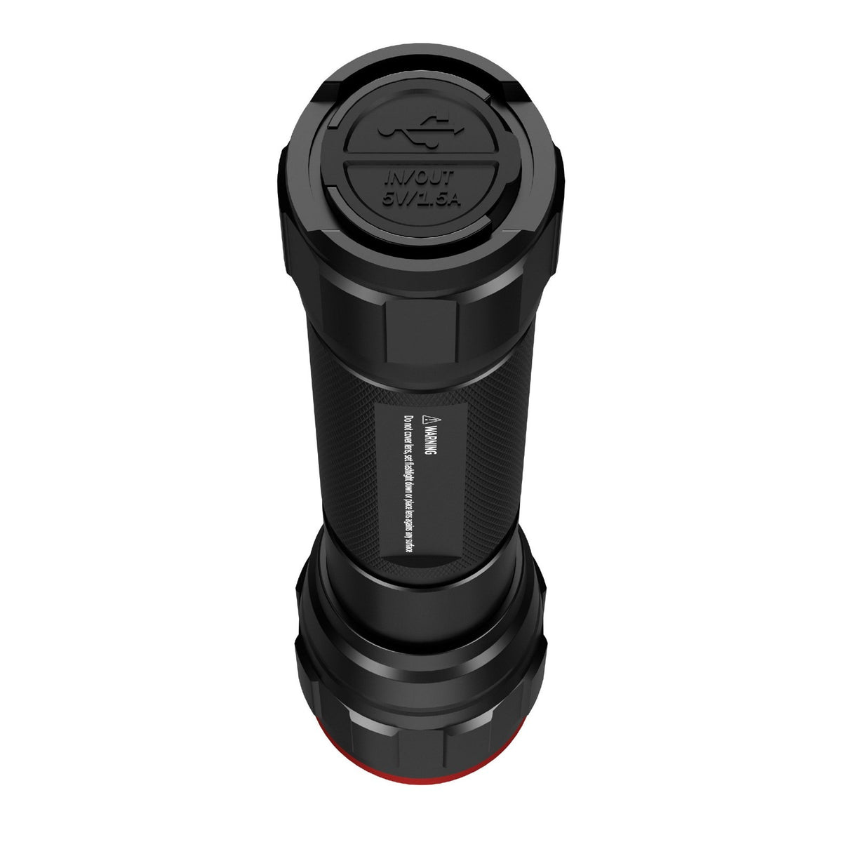 Dual Power 3500 Lumen Focusing Flashlight 2-Pack - Rechargeable Outdoor LED