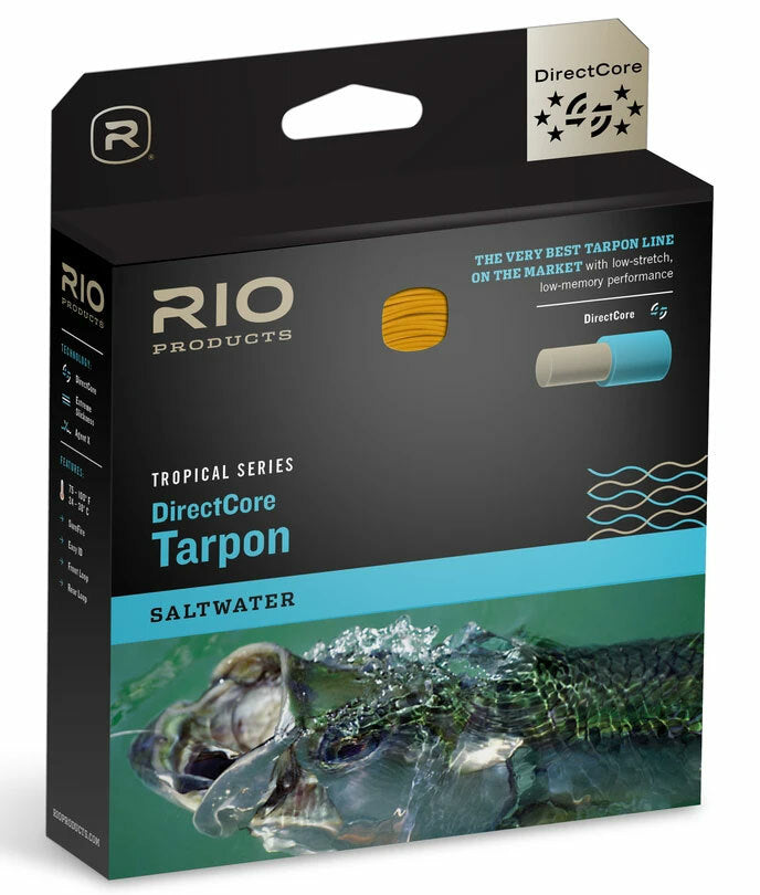 Floating Fly Line for Tarpon, Permit & Redfish - Sea Grass/Orange/Sand