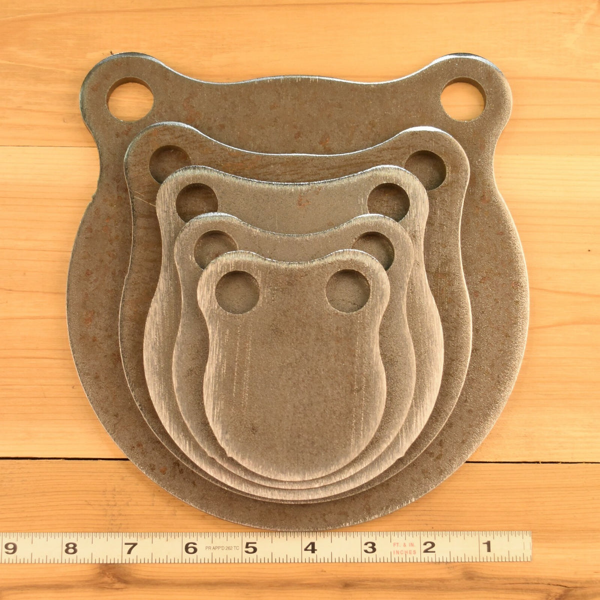 AR500 Steel Shooting Targets Bundle - 3