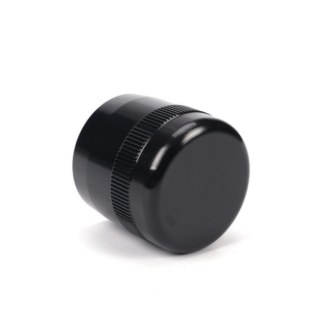 Aluminum Threaded End Cap Set for 1/2-28 C Cell Batteries - High-Quality 6061 Alloy