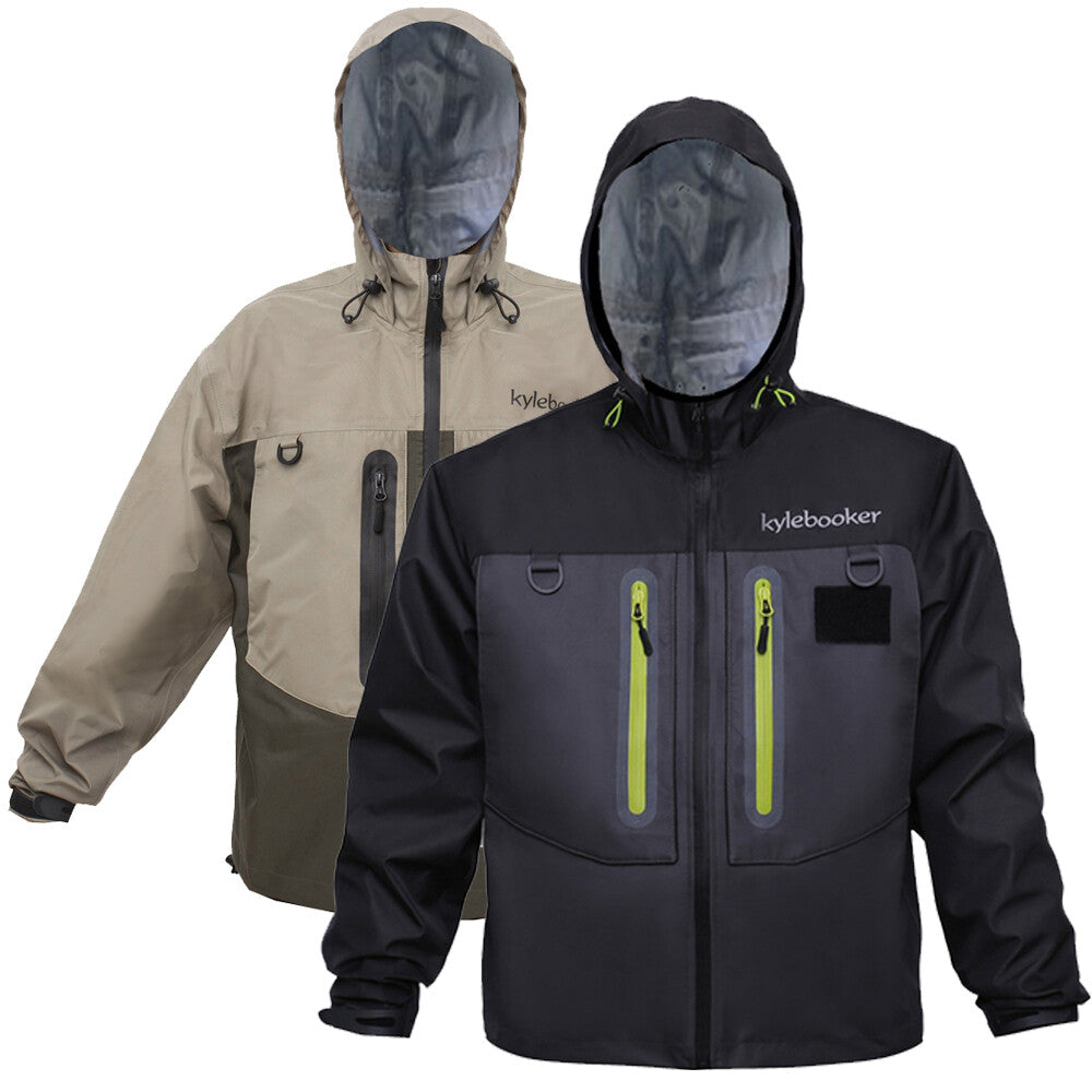 Breathable Waterproof Wading Jacket for Fishing - Lightweight & Durable