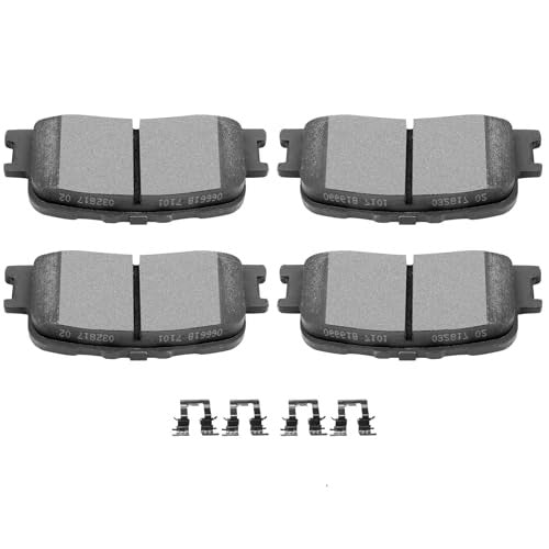 Rear Ceramic Brake Pads Kit for Toyota Camry Highlander 2002-2006