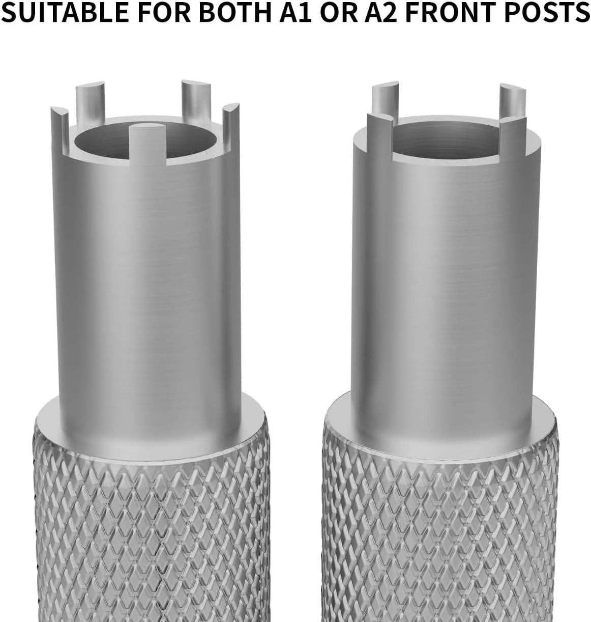 Universal Front Sight Adjustment Tool with Rubber Cover for A1 & A2 Sights