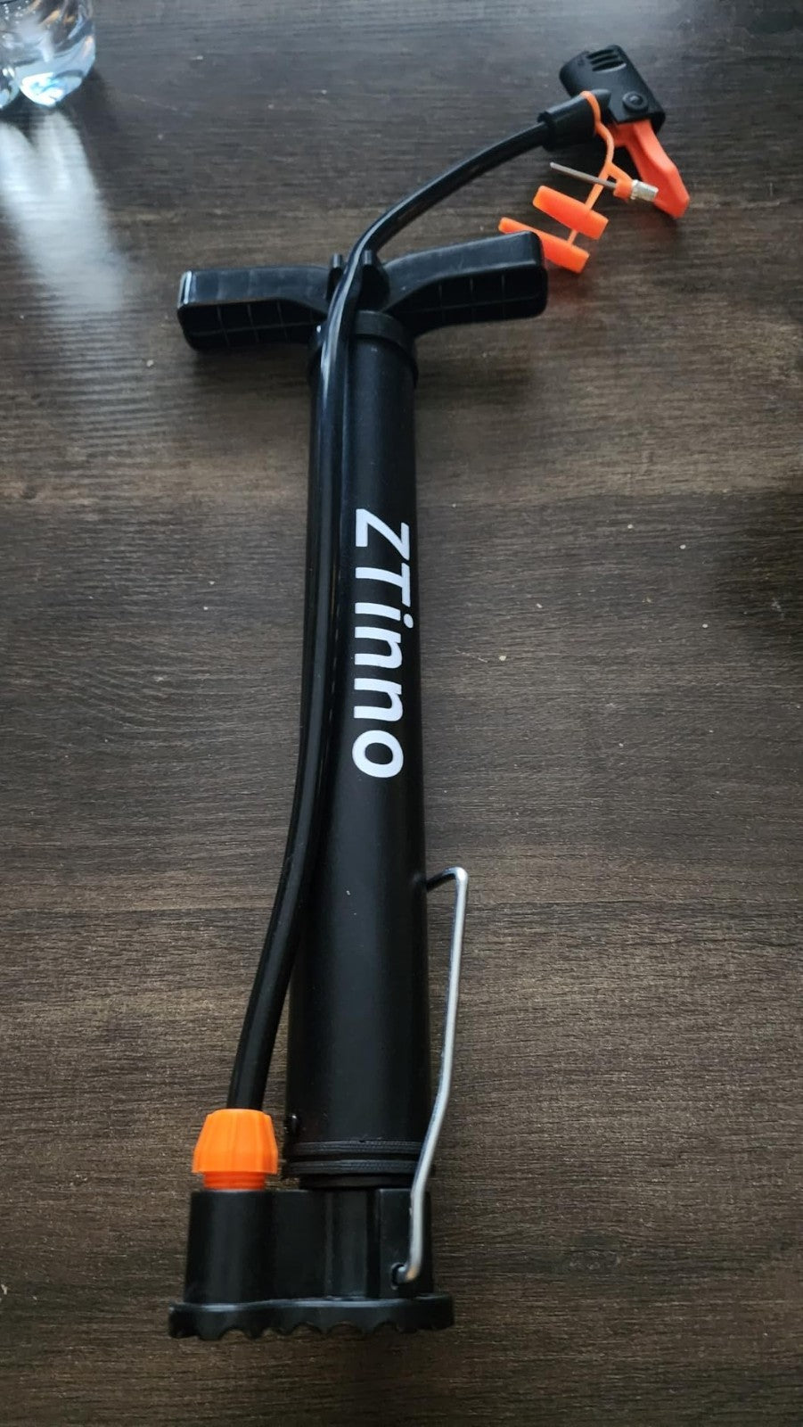 Bike Floor Pump 160 Psi with Gauge - High Pressure Bicycle Pump for All Bikes
