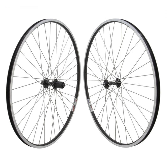 700c Bicycle Wheel Set with Weinmann LP18 Rims, Quick Release, 8-11 Speed