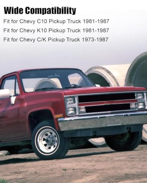 32-Piece Bumper Bolt Set for Chevy C10 Pickup Trucks - Front & Rear
