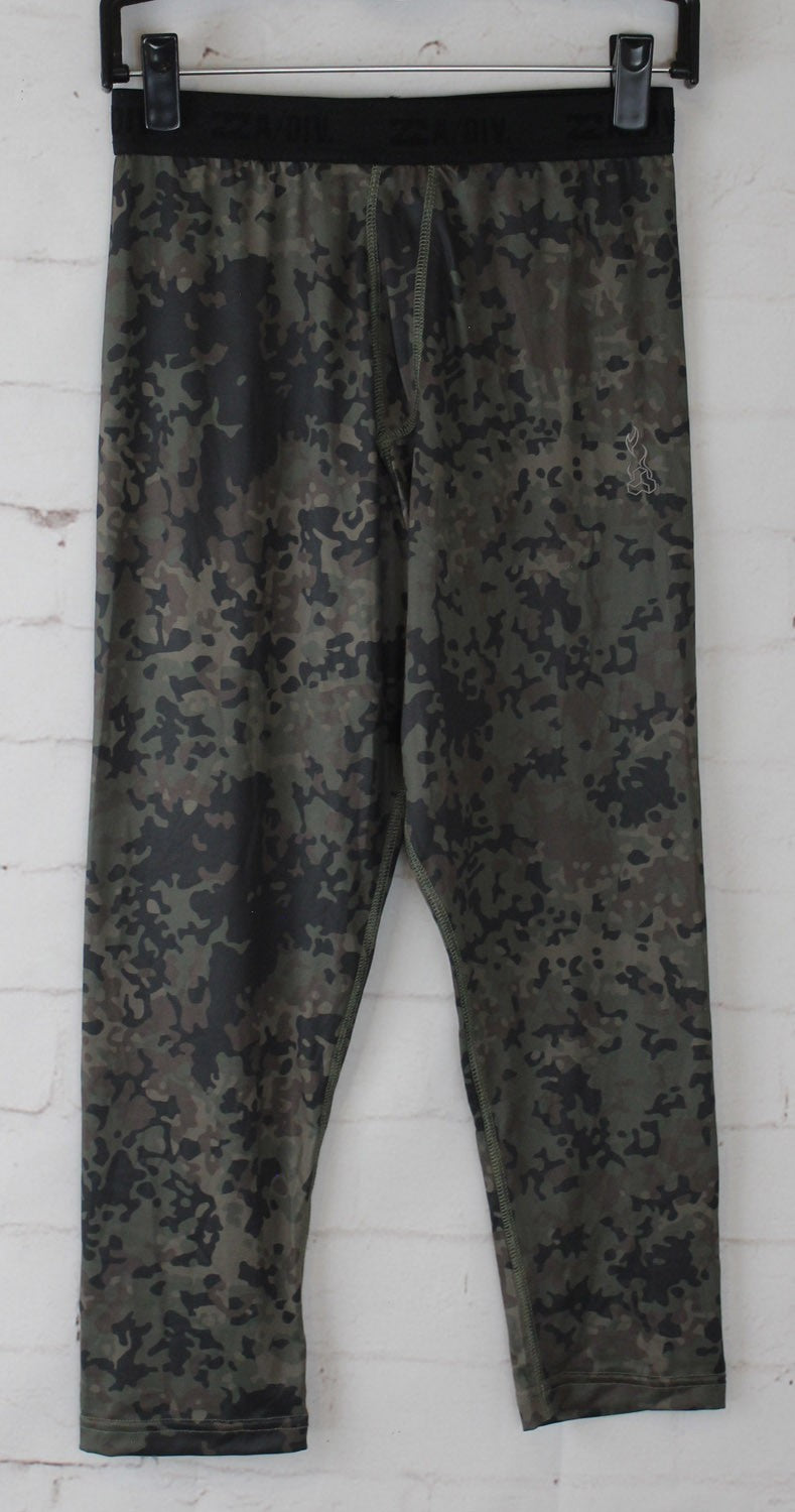 Men's Graphene Base Layer Pants with Camo Design - Quick-Drying & Breathable