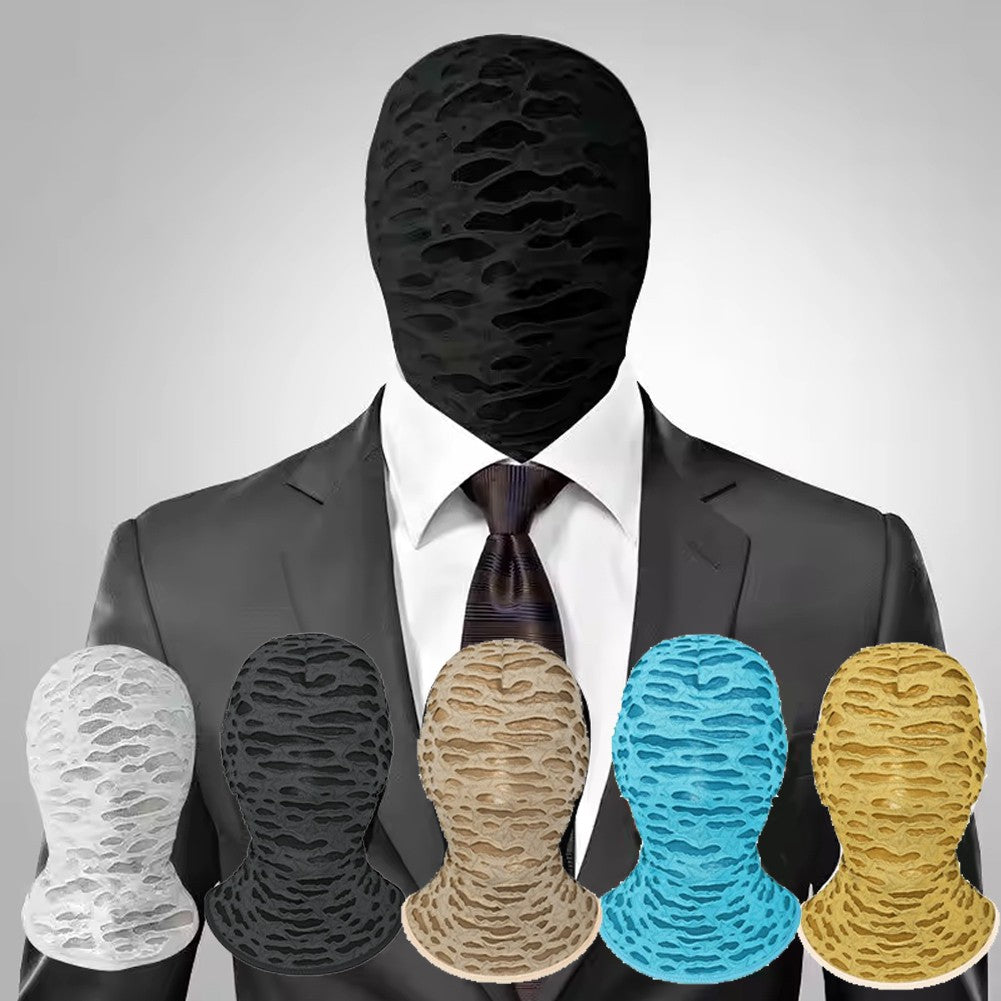 Full Face Breathable UV Protection Mask for Sun & Halloween