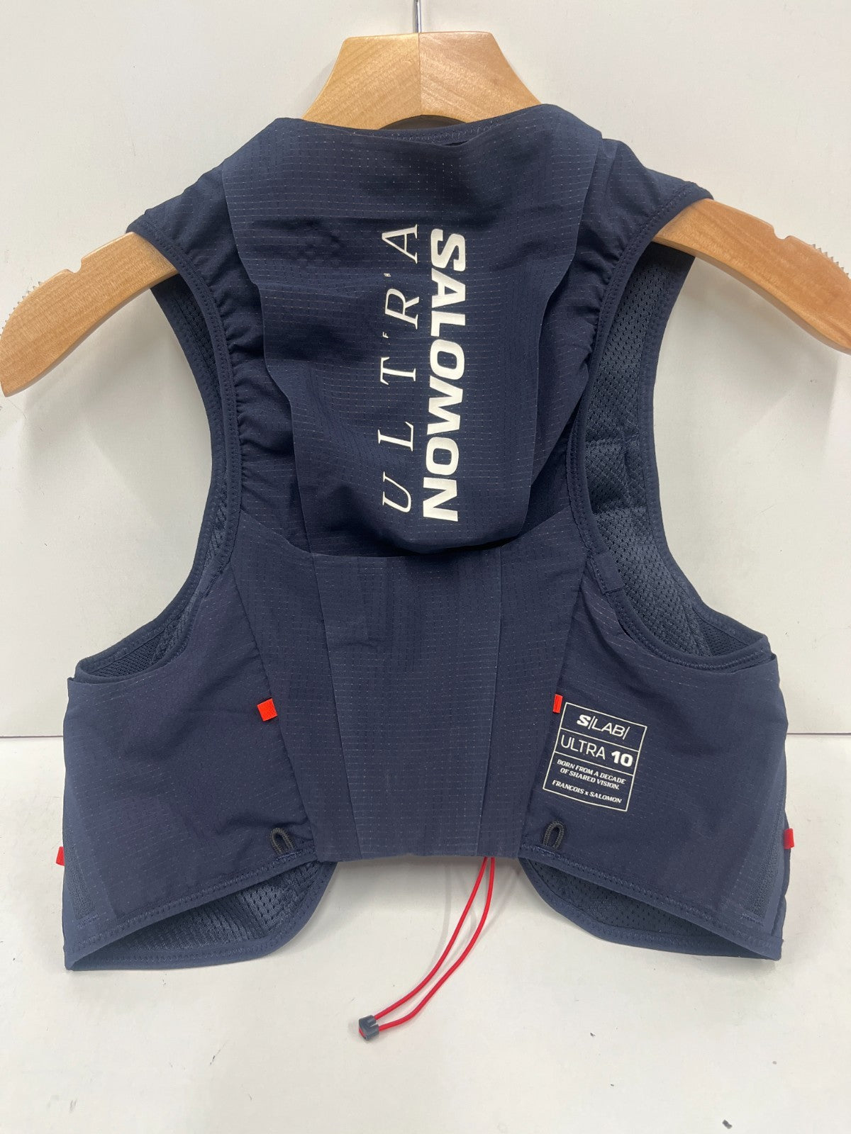 Salomon S/Lab Ultra 10 Hydration Vest with Flasks Unisex Outdoor Running Backpack