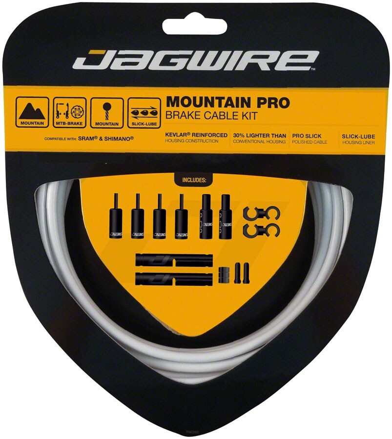 Jagwire Mountain Pro Brake Cable Kit for MTB - All Colors
