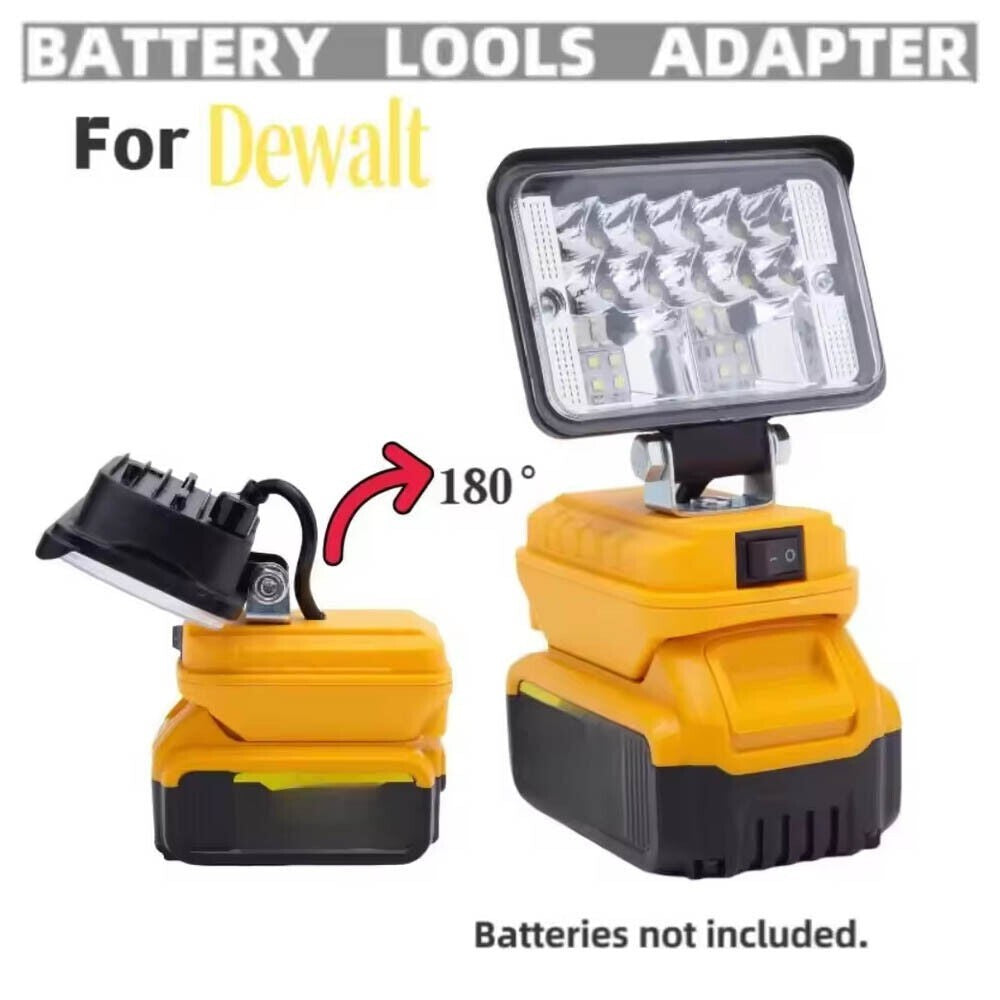 Outdoor LED Work Light Flood Lamp Portable Floodlight for Construction and Camping