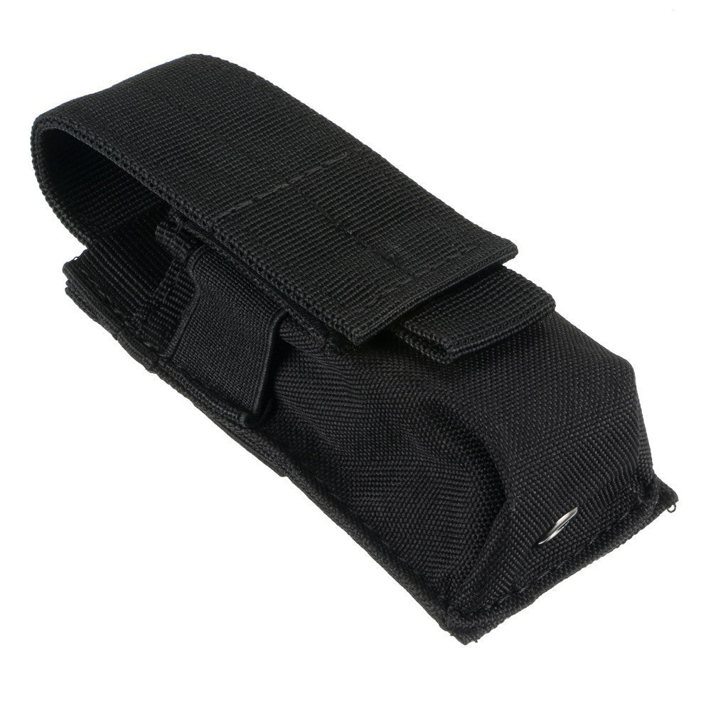 Tactical Molle Flashlight Holder Holster Pouch for Belt or Backpack