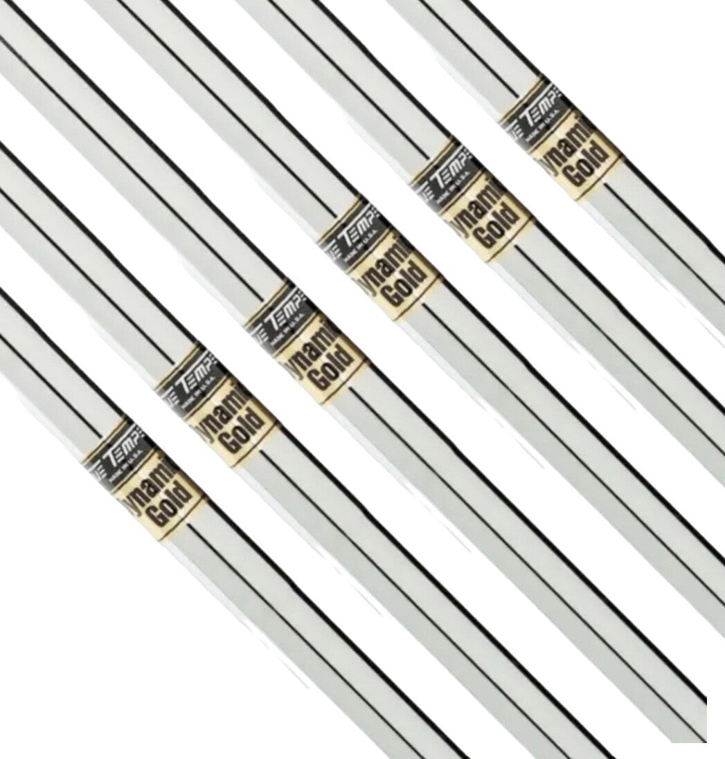 Golf Iron Shaft Sets - Steel Dynamic Gold .370" Flex Options