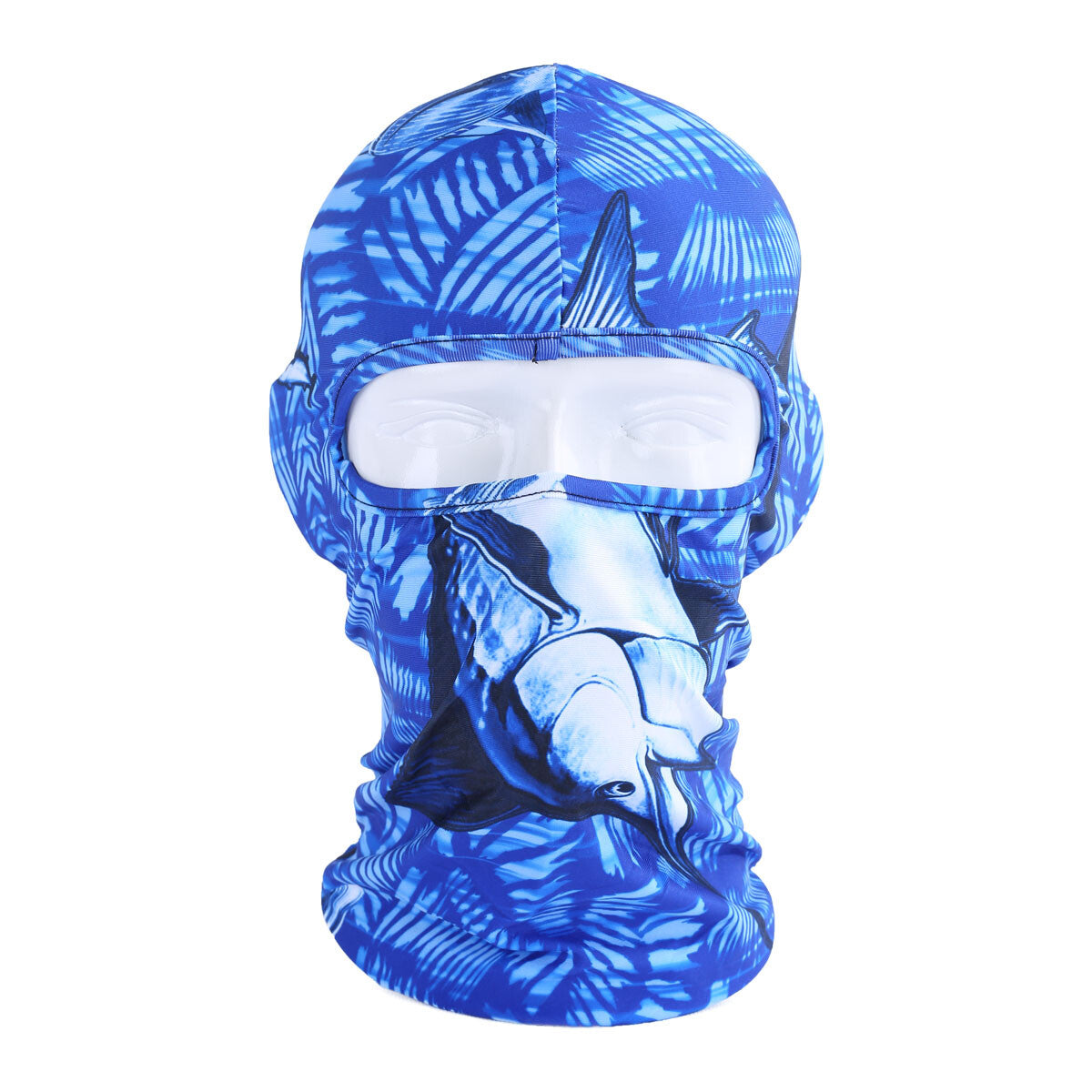 Camo Face Mask Balaclava Ski Mask UV Protector Cooling Head Cover for Men Women