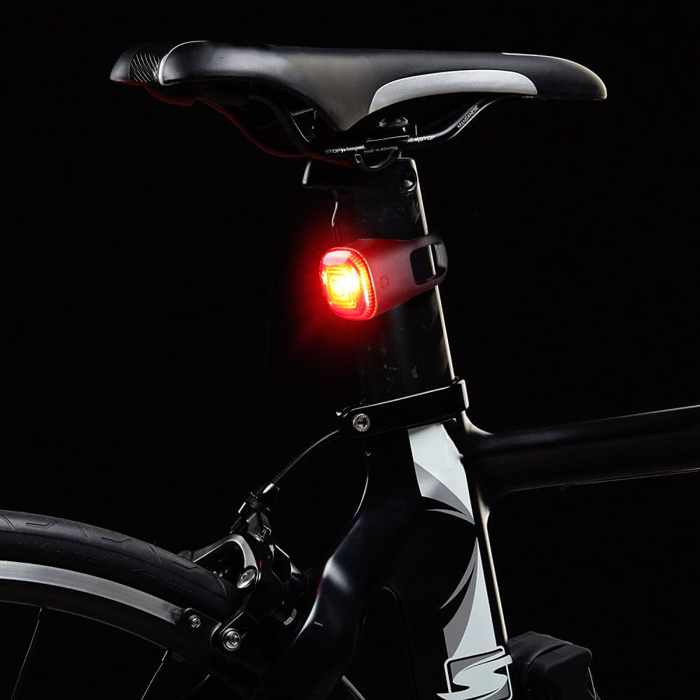 Rechargeable USB Bike Lights Set - Front and Rear LED Safety Kit