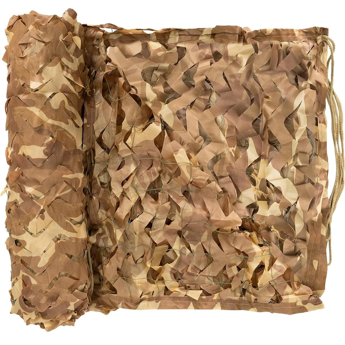 Military Woodland Camouflage Netting - Cuttable Outdoor Camo Net for Hunting Camping