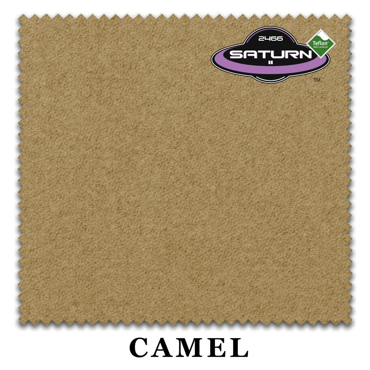 8' Championship Saturn II Pool Table Felt Cloth - Camel with Pre-Cut Rails