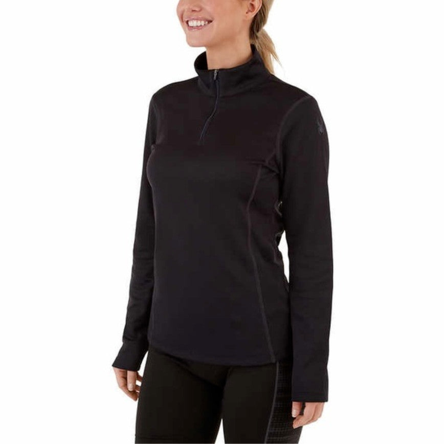 Spyder Women's Baselayer 1/4 Zip Top High Performance Comfort