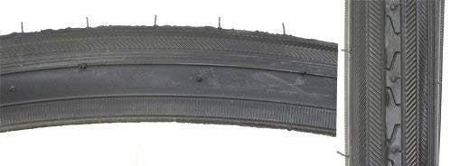 27x1-1/4 Bicycle Tire - Raised Center Low Resistance Road Bike Tire